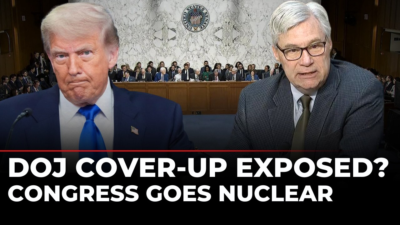 US Congress LIVE: Sen. Whitehouse Explodes Over DOJ ‘Abuse of Power’ During Senate Hearing | Trump