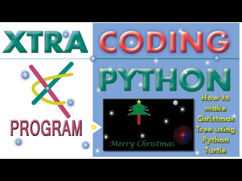 How to make Christmas Tree using python turtle #Christmas Special ...