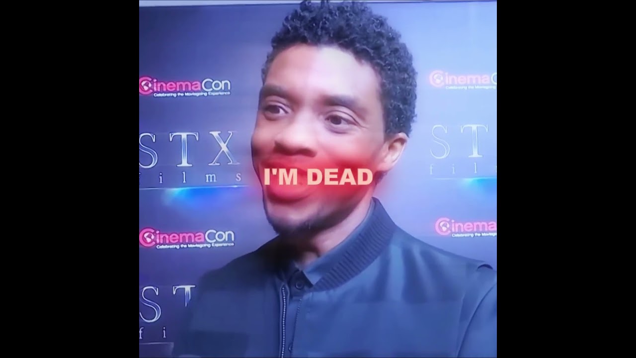 I'M DEAD 💔 | Chadwick boseman - Black Panther Edit |  KAMIN -  EMIN & JONY #shorts #blackpanther