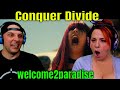 Conquer Divide - welcome2paradise (Official Video) THE WOLF HUNTERZ REACTIONS