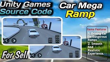 Car Mega Ramp Unity 3d Game Source code template For Sell | bug free project