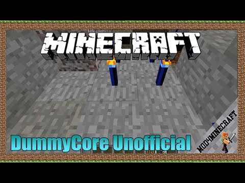 DummyCore Unofficial Mod 1.12.2/1.10.2  & Tutorial Downloading And Installing For Minecraft