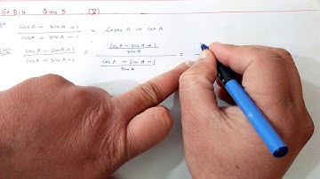 Ex.8.4 (Q.5) {iv) (v} Chapter:8 Introduction To Trigonometry | Ncert Maths Class 10 | Cbse.