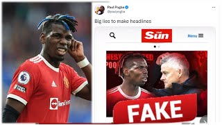 Pogba Breaks Silence On Snubbing Solskjaer After Man UTD 5  - 0 Defeat Againt Liverpool !!