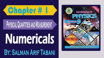 IX Physics Unit 1 Physical Quantities and Measurement class 9 nine Numerical Solution