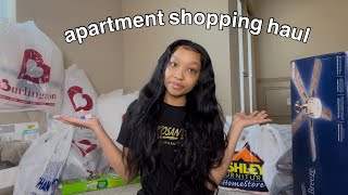 APARTMENT SHOPPING HAUL (burlington, tj maxx, at home, walmart  & ashley furniture) | Itsjava