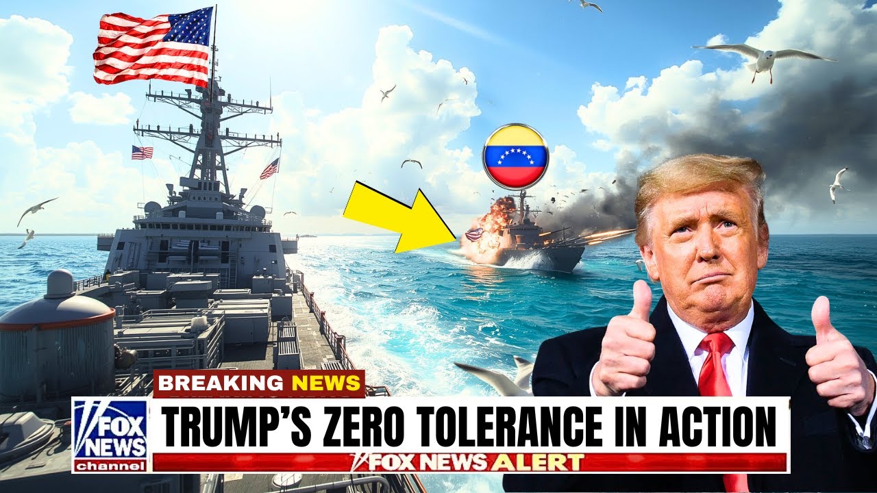 US Navy Sinks Venezuelan Smuggling Ship After Trump’s Zero Tolerance Order — World Reacts Fast