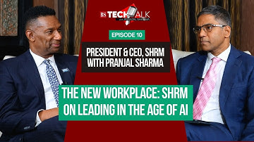 De nieuwe werkplek: SHRM over leiderschap in het tijdperk van AI | Techtalk met Pranjal Sharma