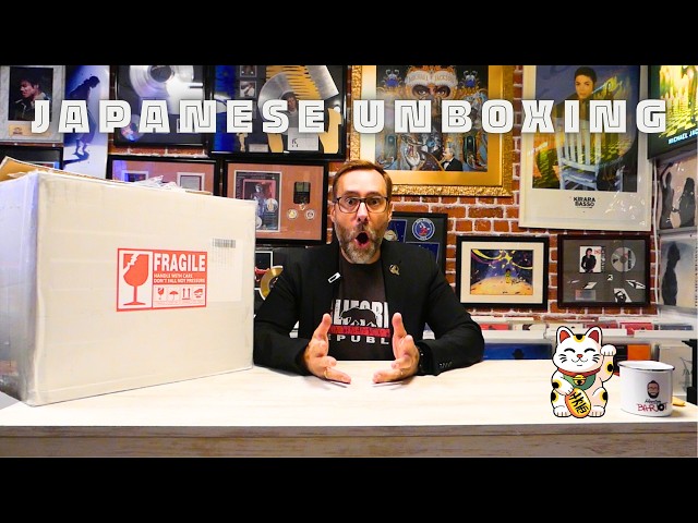 Michael Jackson huge Japanese Unboxing - YouTube