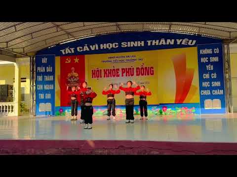 Tiết mục nhảy dân vũ chào mừng Hội khoẻ Phù Đổng 2024- 2025- khu B