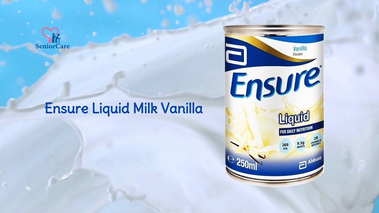 Ensure Liquid for Daily Nutrition YouTube