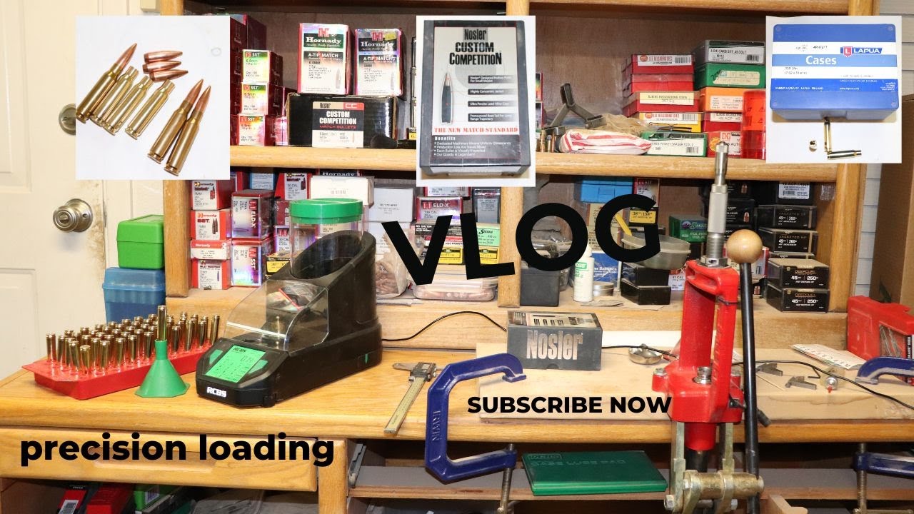 Common sense precision loading reloading for long range shooting. - YouTube