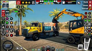 Excavator New Road Construction Simulator 2025 Android - Free Mobile Game screenshot 1