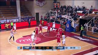 Patrick Miller is not afraid of Michael Ojo! What a dunk! (FMP - Partizan NIS, 30.12.2017)