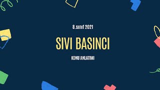Sıvı Basıncı - Lgs 2021