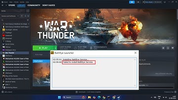 How to Fix War Thunder BattlEye Launcher Error Failed To Start BattlEye Service On PC