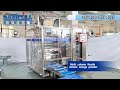 10g Nestle instant orange powder sachet filling,multi track four sides sealing sachet machine
