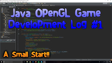 Java Game Development Log #1!! Road To Making A 3D Game With Java And OpenGL. Java Game Programming!