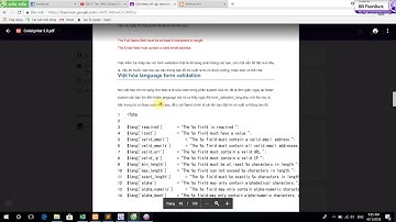 Bài 9 Tim Hieu Library Form Validation