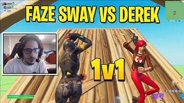 FaZe Sway vs Derek 1v1 Buildfights (FaZe Sway is BACK)