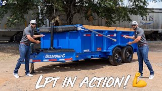 LPT Dump Trailer in ACTION 💪 | Diamond C by Diamond C Trailers 1,183 views 2 months ago 49 seconds