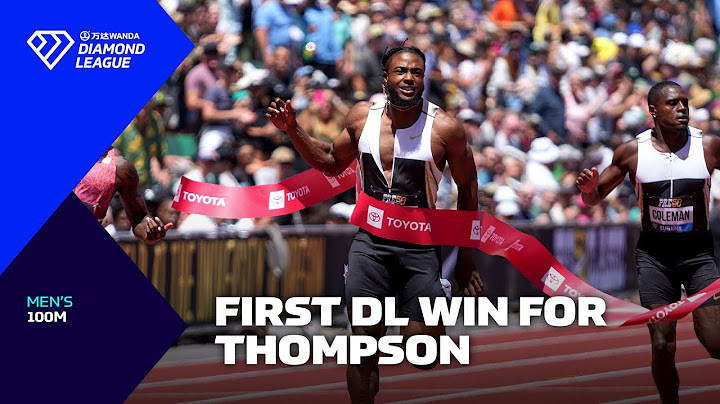 Kishane Thompson claims FIRST EVER Diamond League win in Eugene 100m - Wanda Diamond League 2025