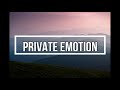 Ricky Martin/ Meja - Private Emotion