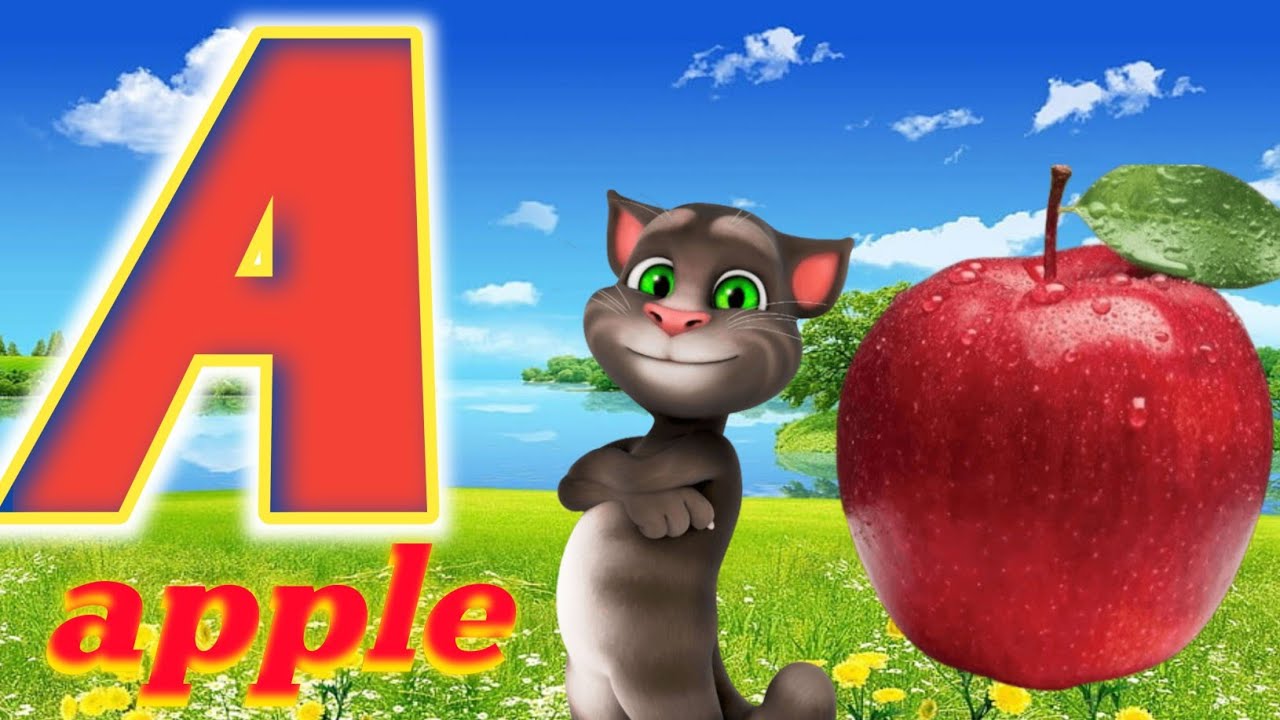 A for apple || abcd | phonics song | a for apple b for ball c for cat ...