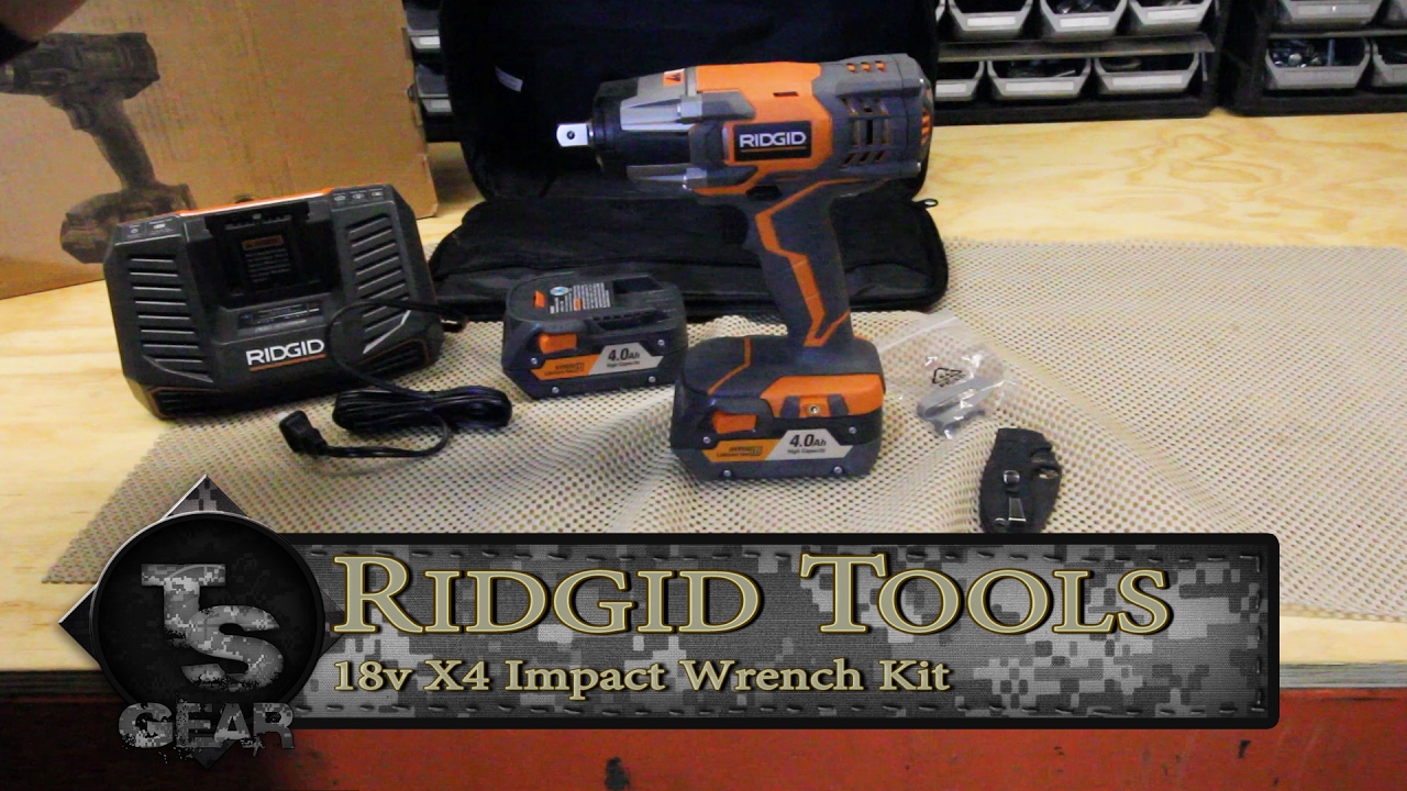 ridgid-18v-impact-wrench-kit-unboxing-first-impression-youtube