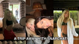 SNAPCHAT TOOK ME ON A TRIP! *Learning to ride a bike AND a horse, Ice Bath and more*