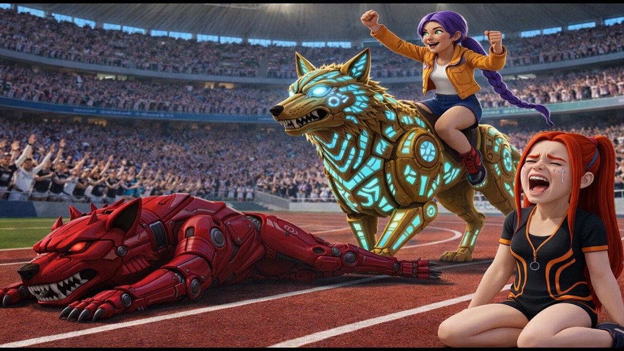 Rumi y su Diamond Golden wolf contra la temida mira del reino rubi