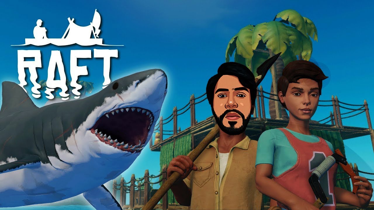 Raft Multiplayer Back to Next Story Island and Expanding Raft #raftlive ...