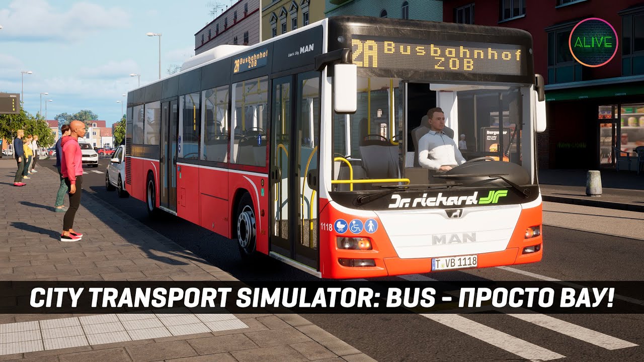 City Transport Simulator: Bus — ЛУЧШЕ, ЧЕМ OMSI и The Bus!