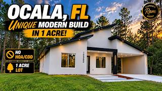 🏡 Unique Florida Home sitting on SPACIOUS 1 ACRE LOT!