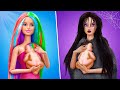 Rainbow ve Dark Anneler ile Minyatür Bebekler / 11 Kendin Yap Tarzı Barbie Bebek