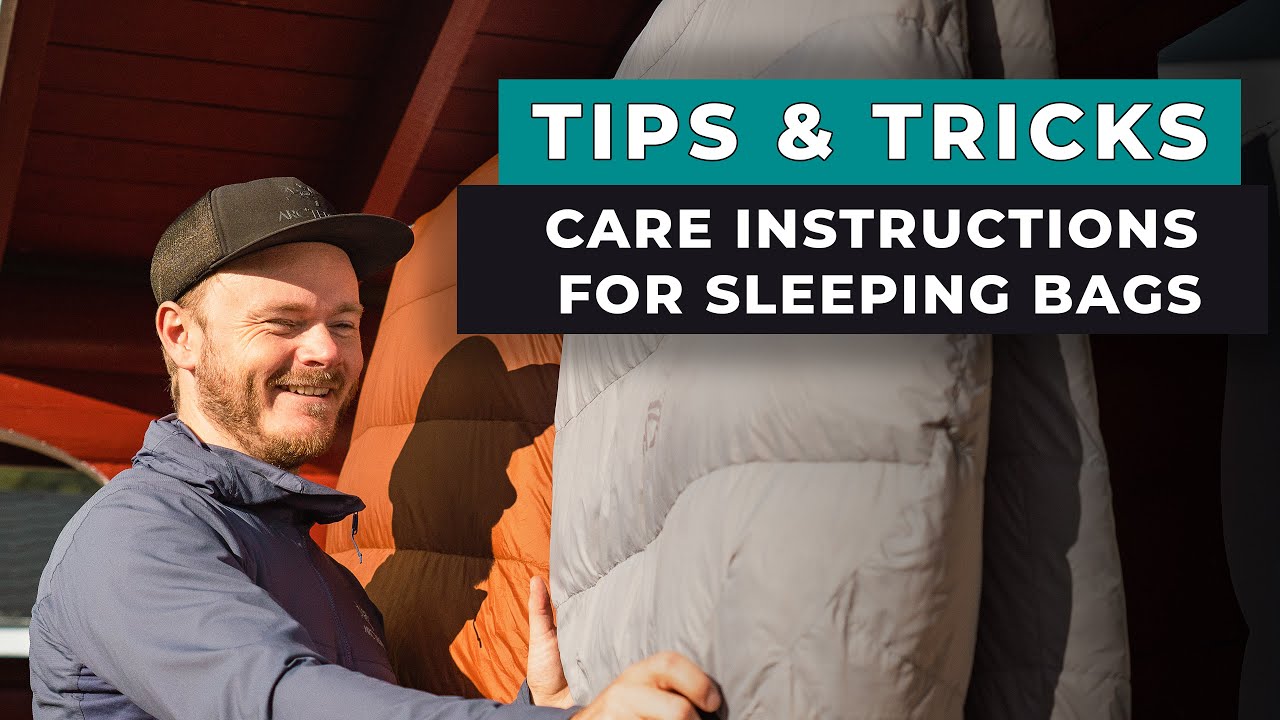 HOW TO WASH, DRY AND REPAIR Your down sleeping bag | BACH tips & Tricks ...