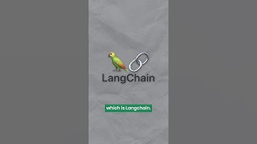 Langchain for LLMs! 🦜💡 #codebasics #shorts #dataanalysis #data