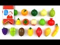 Teaching Fruit To Children With Velcro Fruit Toy Cutting Plastic Cooking Playset