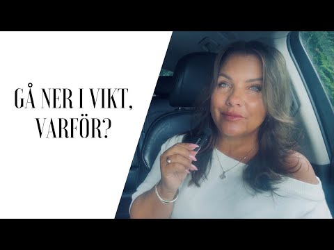 Gå ner i vikt, varför?