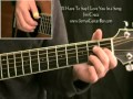 How To Play Jim Croce I'll Have To Say I Love You In a Song Introduction