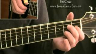 How To Play Jim Croce I'll Have To Say I Love You In a Song Introduction chords