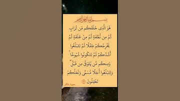#القرآن_الكريم 🎆#سوره #غافر #اكسبلور #لايك ❤️#استغفرالله 🏵️