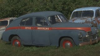 Russian Enthusiast Showcases Soviet Car Collection