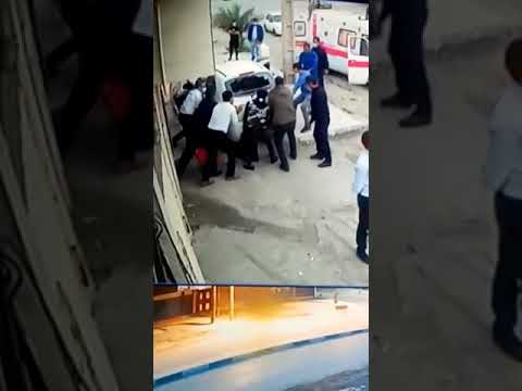 ‏Another video from of killing an Ahwazi citizen Mahir Haidari by the Iranian occupation regime