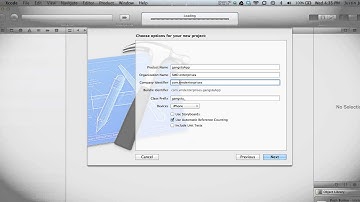 Creating a new Xcode Project and Understanding the Settings  2