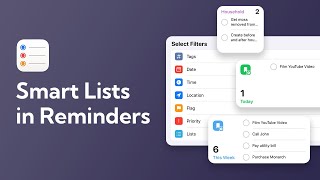 Mastering Smart Lists in Reminders