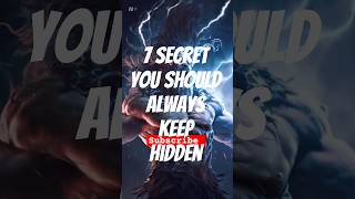 7 Secrets That Should Never Be Shared    