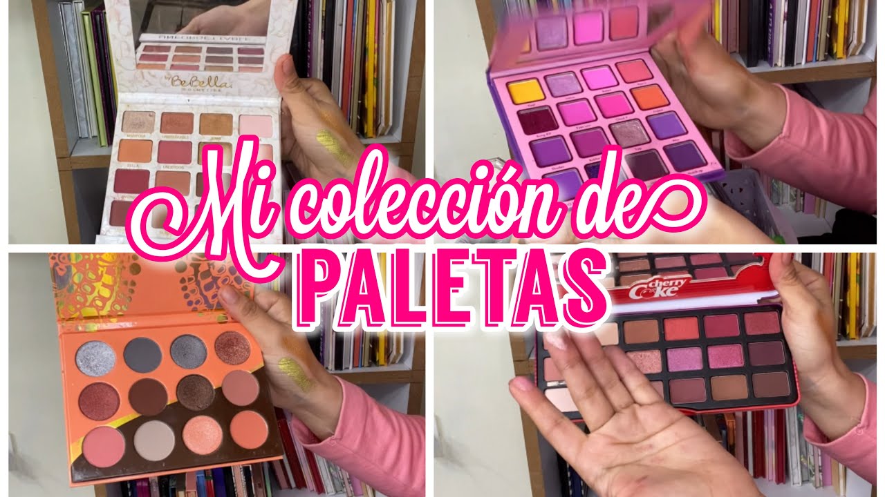 MI COLECCIÓN DE PALETAS 2024 | Coraline Cardoza