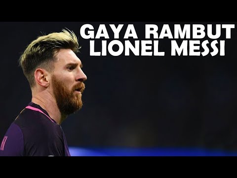 Foto Gaya Rambut Messi - foto candid kekinian