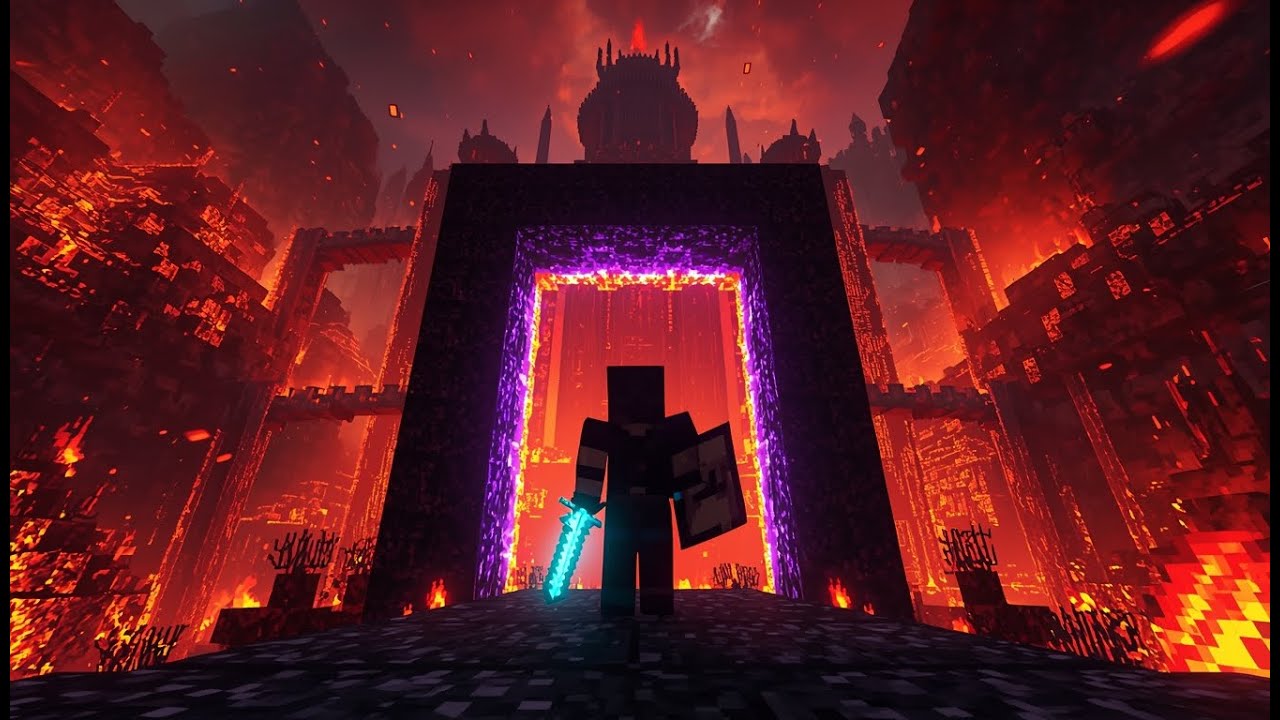 FIRST TIME IN NETHER + NETHER FORTRESS FOUND! 🔥 | Minecraft Live - YouTube